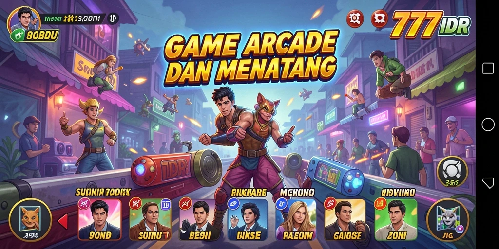 Tampilan menarik gameplay 777IDR yang penuh aksi.