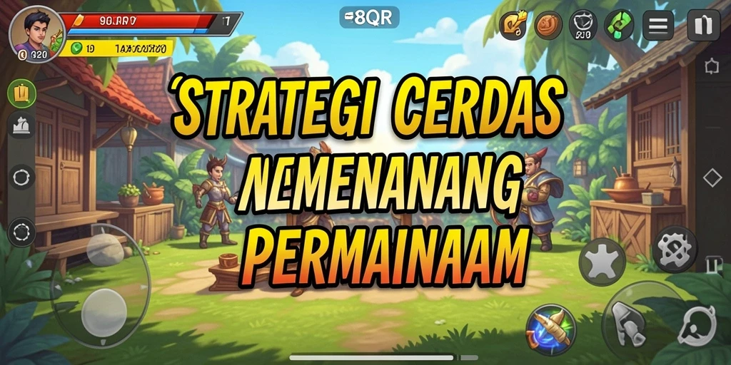 Screenshot gameplay 8QR yang menampilkan strategi dan taktik.