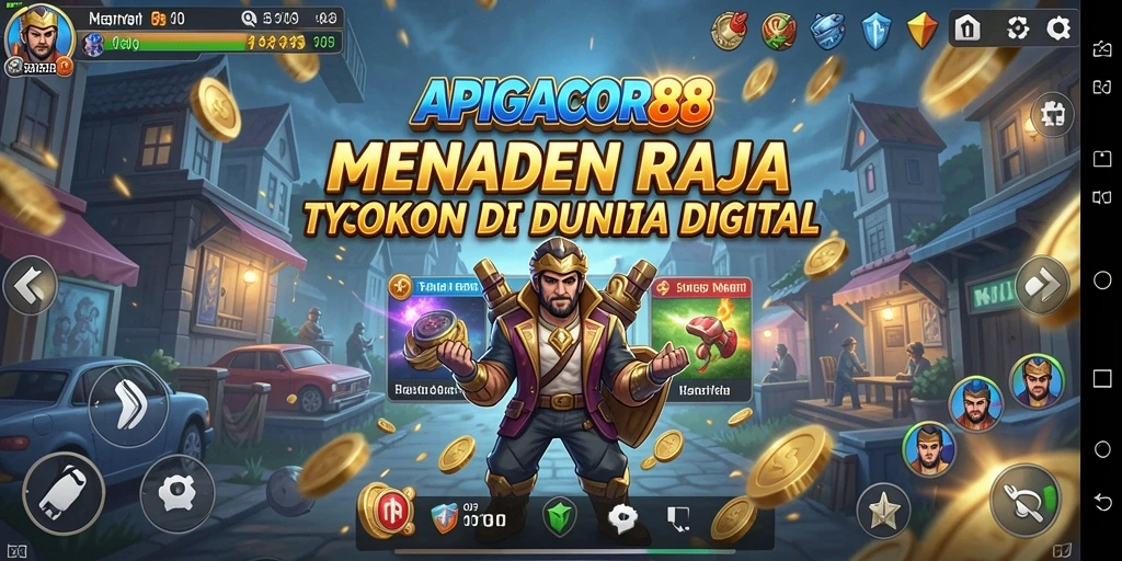 Tampilan grafik menakjubkan dari gameplay APIGACOR88.