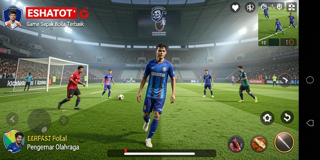 Gambaran gameplay ESHATOTO yang mendebarkan dan realistis.