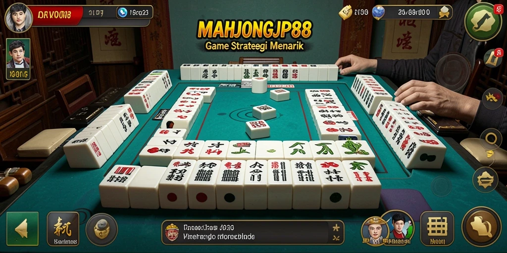 Tampilan gameplay menarik dari MAHJONGJP88.