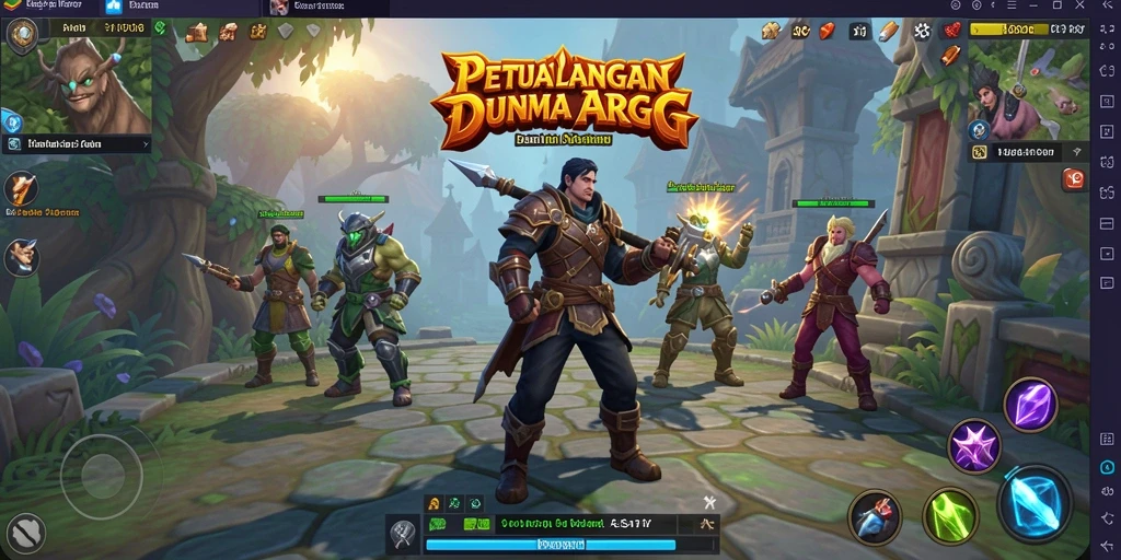 Tampilan menarik dari gameplay MPOID yang penuh aksi dan petualangan.