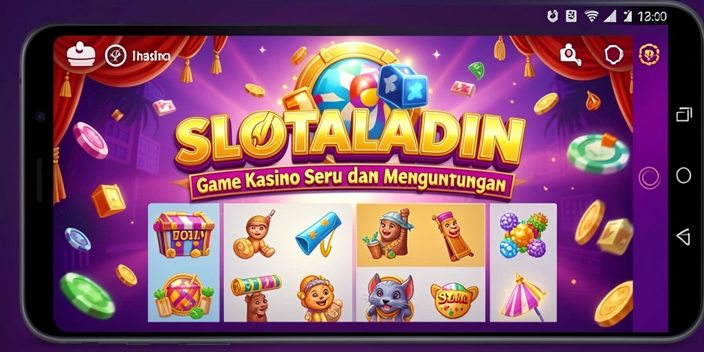 Tampilan menarik dari gameplay SLOTALADIN yang memikat pemain.